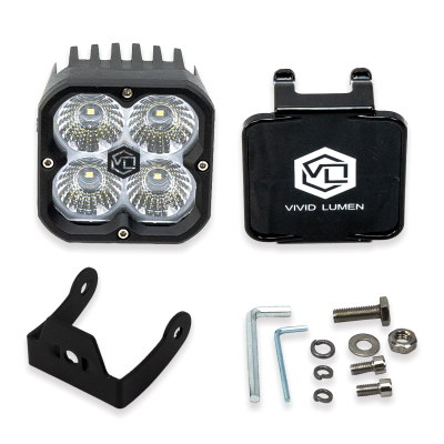 FNG Intense 3 Inch 20W Flood Light Pods White Single Vivid Lumen