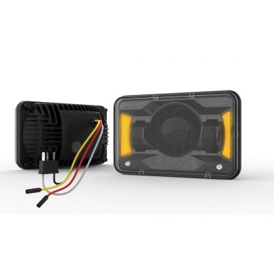Triple Threat Heated 4x6 High Beam Black