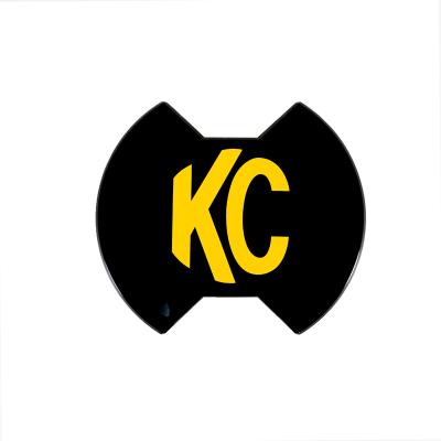 Cover 6 Inch Slimlite Black Each KC HiLiTES