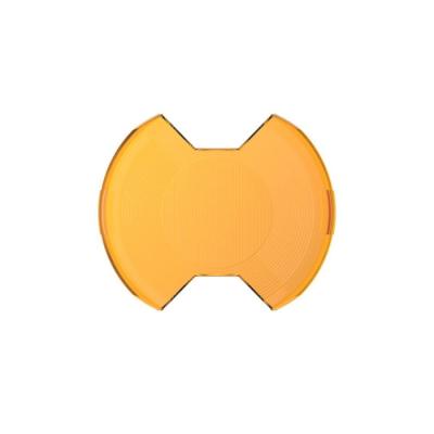 SlimLite 6 Inch Light Shield Spread Beam Amber KC HiLiTES