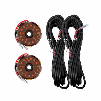 KC Two- Light Add-On Cyclone V2 Kit Amber 5.0 Meters Long KC HiLiTES