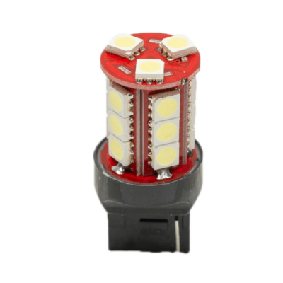 Long Lasting Led Bulbs 7440 Red Pair Vivid Lumen