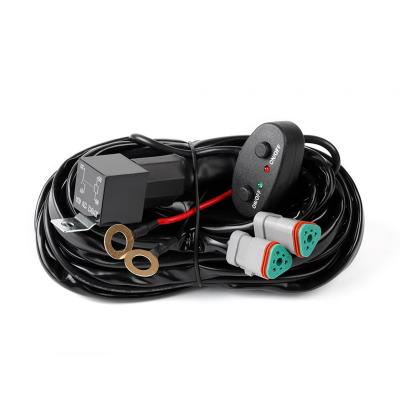 Light Bar Wire Harness Dual DT-3 Connector Vivid Lumen