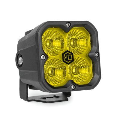 FNG Intense 3 Inch 20W Flood Light Pod Amber Single Vivid Lumen