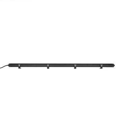 Wired Series 20 Inch Single Row Amber Combo Light Bar Vivid Lumen