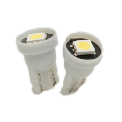 Long Lasting Led Bulbs Miniature 194 White Pair Vivid Lumen