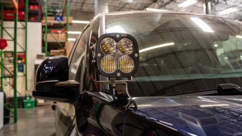22-Present Tundra and 24-Present Sequoia A Pillar Mounts SDHQ Offroad