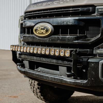 Flex Era 40 Inch LED Light Bar Mnt Front Bumper 2011-2016 Ford Super Duty KC HiLiTES