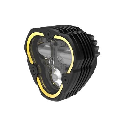 Flex Era 3 LED DM SAE Fog 2- Light Master Kt 18-24 Jeep Wrangler JL/Gladiator JT KC HiLiTES