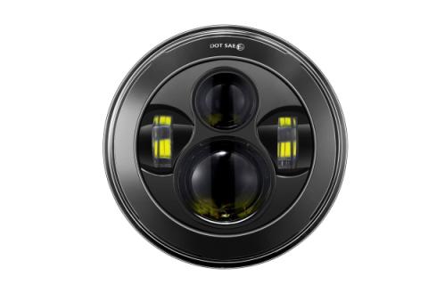 ERA Series 7 Inch Round Led Headlights Pair Vivid Lumen