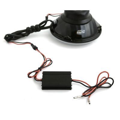 5 3/4 Inch SMD Pink LED Halo Angel Eye Halogen 60/55w Crystal Clear Headlight Pair Octane Lighting