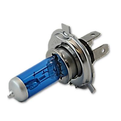 7X6 Stock Style Glass Lens / Metal Headlight H4 Halogen Light Bulb Headlamp Pair Octane Lighting