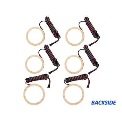 Octane Lighting Multi-Color Changing LED RGB Headlight Halo Ring Set Compatible for 07-14 Cadillac Escalade