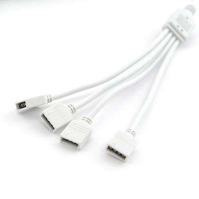 RF Wireless LED Controller RGB Light Halo Headlight Flat 4-Pin Splitter Remote Octane Lighting