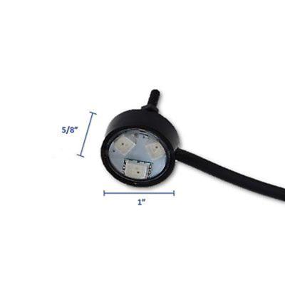 Multi-Color Changing LED RGB SMD Rock Light Bluetooth Set of 4 For Jeep Truck Octane Lighting