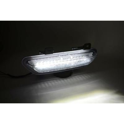 Rear Red LED DRL Backup 4th Brake Light Clear Lens For 15-17 Ford Mustang Octane Lighting