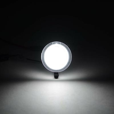 White LED Side Mirror Puddle Light Bulbs Pair For 05-17 Ford Car Truck SUV Octane Lighting