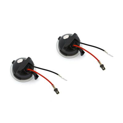 White LED Side Mirror Puddle Light Bulbs Pair For 05-17 Ford Car Truck SUV Octane Lighting