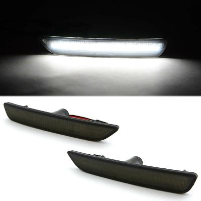 Smoked Front and Rear Side LED Marker Light Lens Set For 10-14 Ford Mustang Octane Lighting
