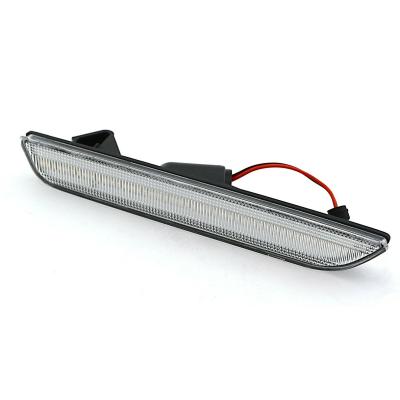 Clear Rear Side Red LED Marker Light Lens Pair For 10-14 Ford Mustang Octane Lighting
