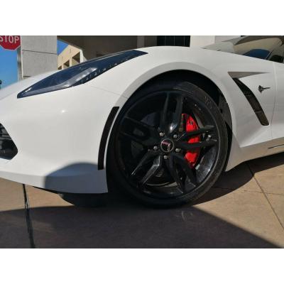 Smoked Front and Rear LED Side Marker Light Lens Set For 14-19 C7 Corvette Octane Lighting