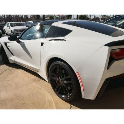 Smoked Front and Rear LED Side Marker Light Lens Set For 14-19 C7 Corvette Octane Lighting