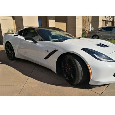 Smoked Front and Rear LED Side Marker Light Lens Set For 14-19 C7 Corvette Octane Lighting