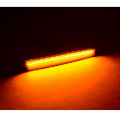 Clear Front and Rear LED Side Marker Light Lenses For 4 15-18 Dodge Challenger Octane Lighting