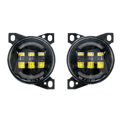Brilliant Series Peterbilt 579/587 Fog Light Kit Black Pair Vivid Lumen
