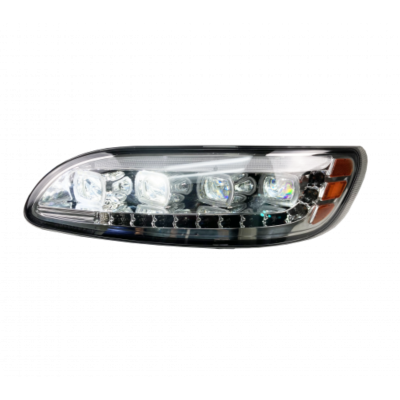 Brilliant Series Peterbilt Led 386 387 330 335 382 384 Driver 2005-2021 Chrome Vivid Lumen
