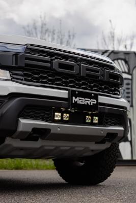 24-Up Ford Ranger Raptor Bumper Light Kit Amber Spot Beam MBRP