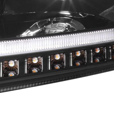 Brilliant Series Volvo VNL VNR Led Headlight Black Passenger 2018+ Vivid Lumen