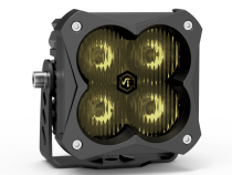 FNG 3 RR SAE 3 Inch Backlit Driving Light Pods Yellow Dot/SAE Pair Vivid Lumen