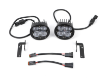 FNG SAE Fog Light Kit Jeep JK White 07-18 Vivid Lumen