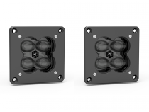 FNG 3 RR SAE 3 Inch Backlit Fog Light Pods Flush Mount DOT/SAE Pair Vivid Lumen