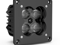 FNG 3 RR SAE 3 Inch Backlit Fog Light Pods Flush Mount DOT/SAE Pair Vivid Lumen
