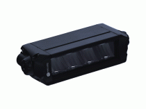 Super B Series 6 Inch Driving-Fog-Amber Strobe Light Bar DOT/SAE 2 Bars With Harness Vivid Lumen