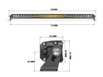 Wired Series 30 Inch Single Row Combo Light Bar Vivid Lumen