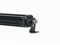 Wired Series 50 Inch Single Row Amber Combo Light Bar Vivid Lumen