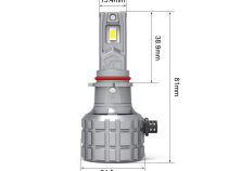 P13W Velocity 2.0 LED Headlight Bulbs (Pair)