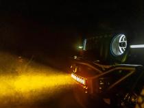 LED Light Bar Lens Flex Era Bar Combo Yellow KC HiLiTES
