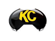 Cover 6 Inch Slimlite Black Each KC HiLiTES