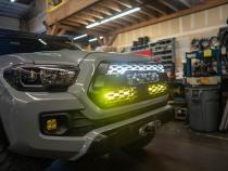 16-23 Tacoma Behind The Grille Dual 10 Inch LED Light Bar Mount SDHQ Offroad