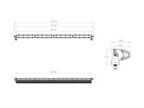 40 Inch LED Light Bar Wide Driving Pattern S8 Series Baja Designs
