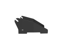 Bracket/Mount Set 39 Inch Overhead RZR Pro KC HiLiTES