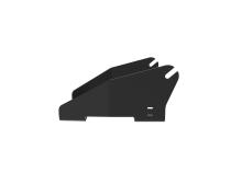 Bracket/Mount Set 39 Inch Overhead RZR Pro KC HiLiTES
