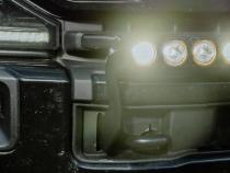 Flex Era 40 Inch LED Light Bar Mnt Front Bumper 2011-2016 Ford Super Duty KC HiLiTES