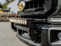 Flex Era 40 Inch LED Light Bar Mnt Front Bumper 2011-2016 Ford Super Duty KC HiLiTES