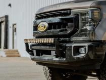 Flex Era 40 Inch LED Light Bar Mnt Front Bumper 2011-2016 Ford Super Duty KC HiLiTES