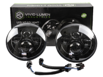 ERA Series 7 Inch Round Led Headlights Pair Vivid Lumen